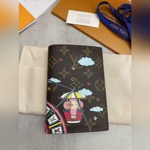 Louis Vuitton Monogram Leather Passport Cover